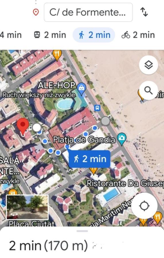 Appartement Ola Marina Solo Familias à Playa de Gandia Extérieur photo