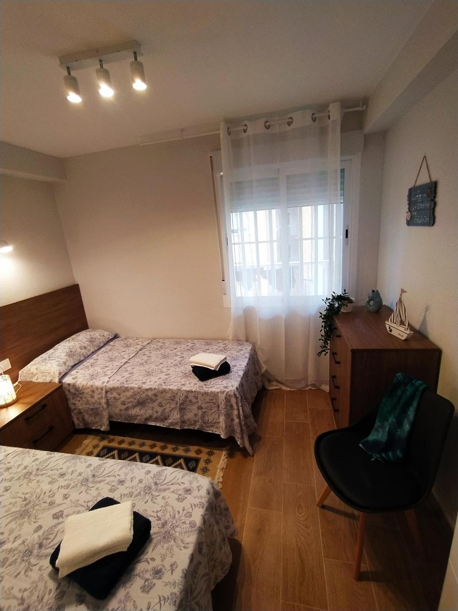 Appartement Ola Marina Solo Familias à Playa de Gandia Extérieur photo